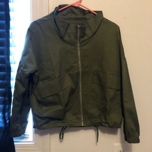 Forest green jacket